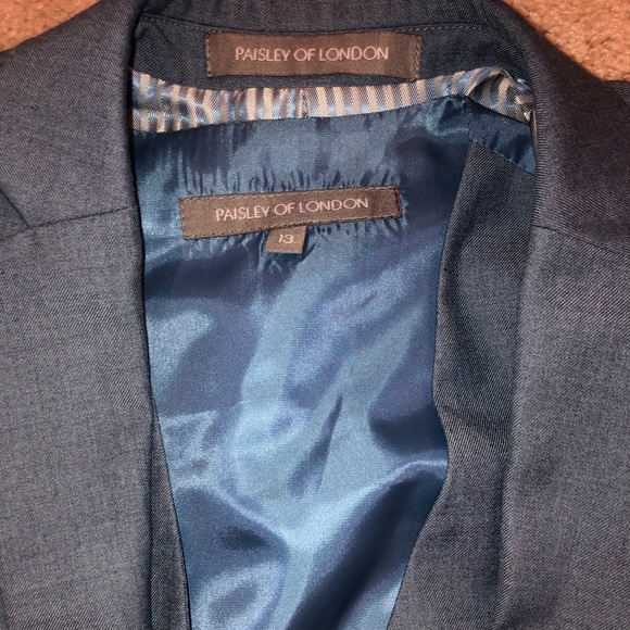 Boys Jacket & Vest Paisley of London Sz. 13 | EUC - Picture 3 of 7